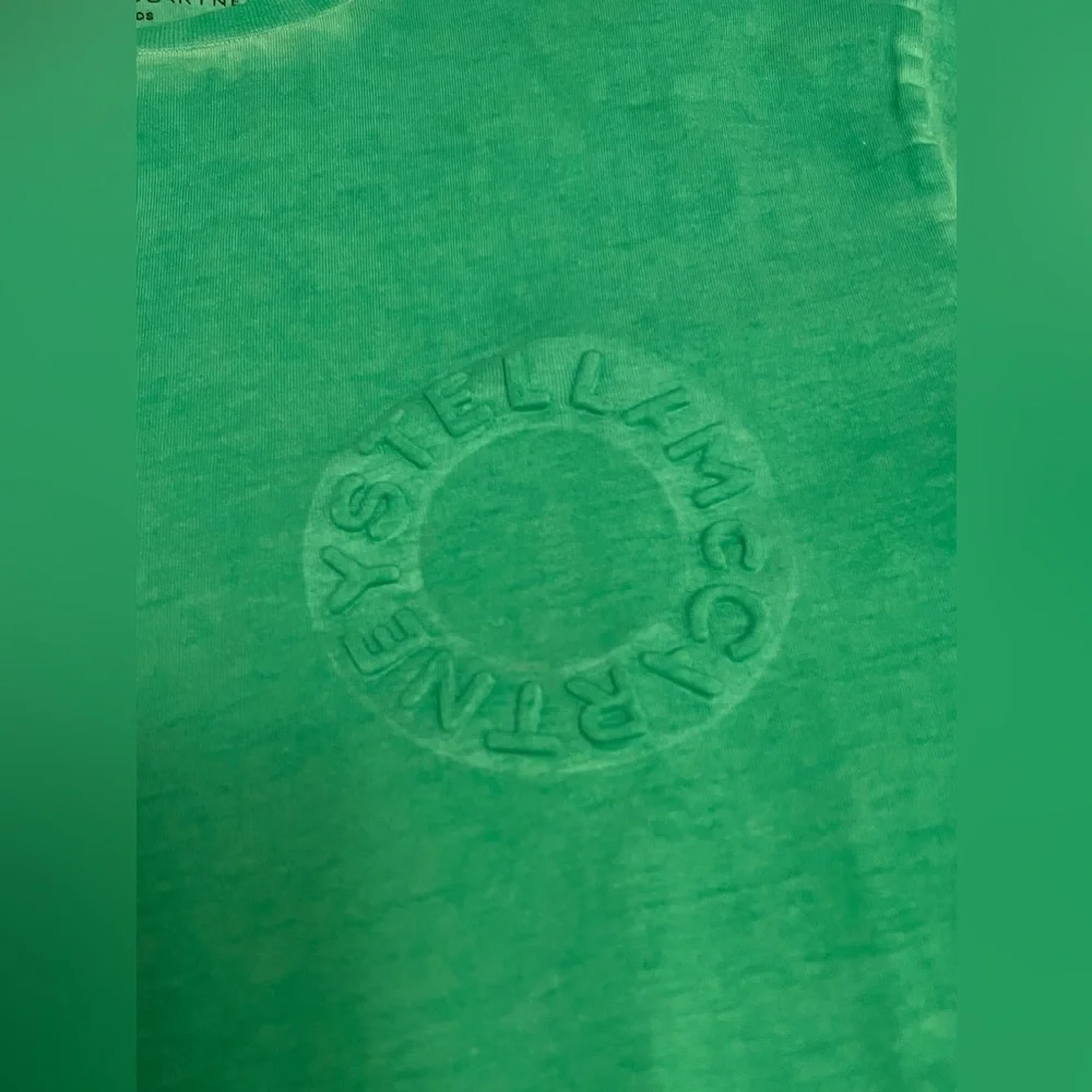 NWT Stella McCartney Neon Green T-shirt 16y - Picture 4 of 4